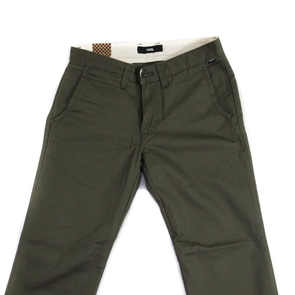 VANS Authentic Strtetch Modern Fit Green Cotton Blend